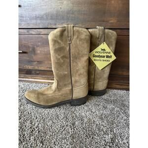 Wolverine Tan Ankle Boots